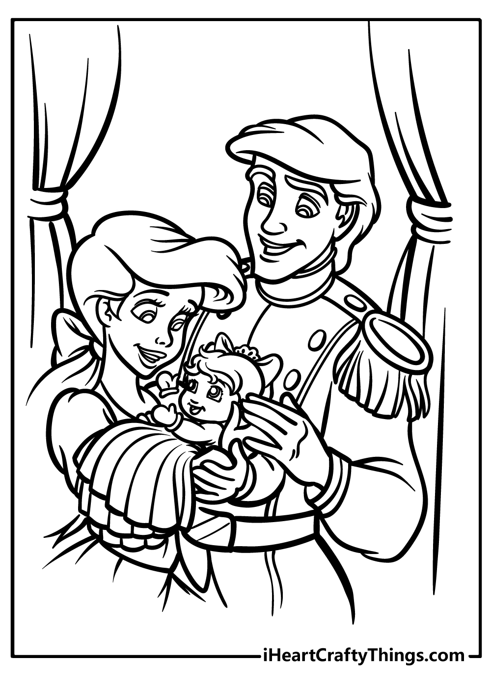 The Little Mermaid Ariel Coloring Pages 39 Free Printables 