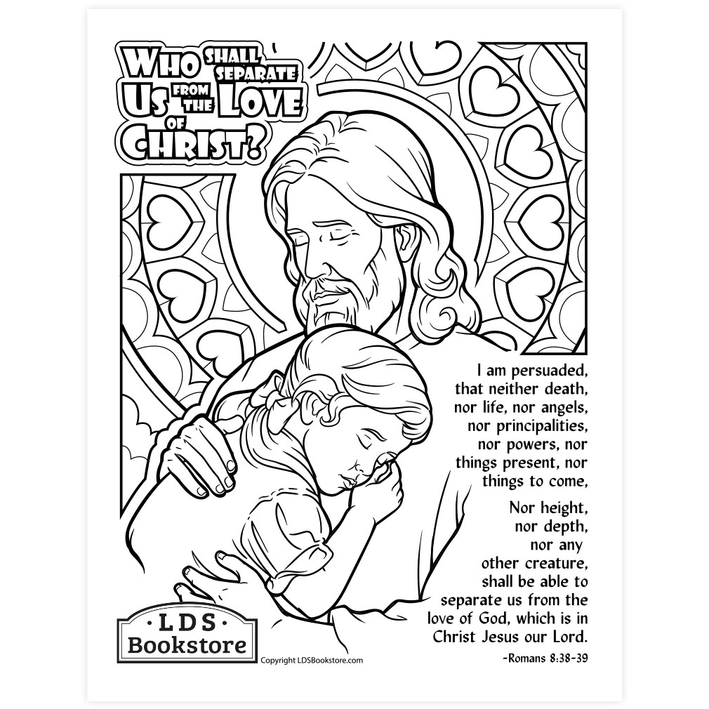 Printable Jesus Loves Me Coloring Page