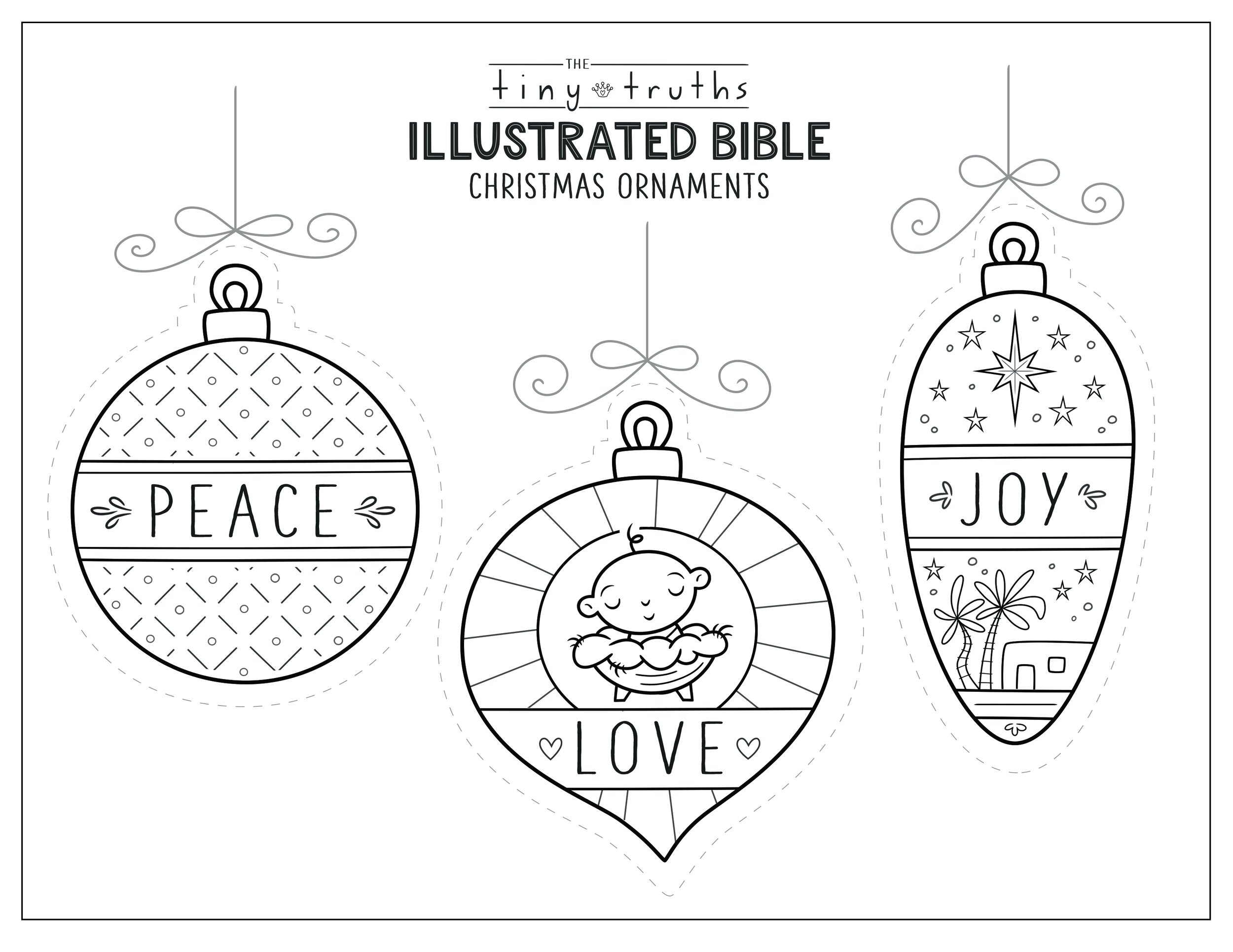 Free Christmas Coloring Pages Christian