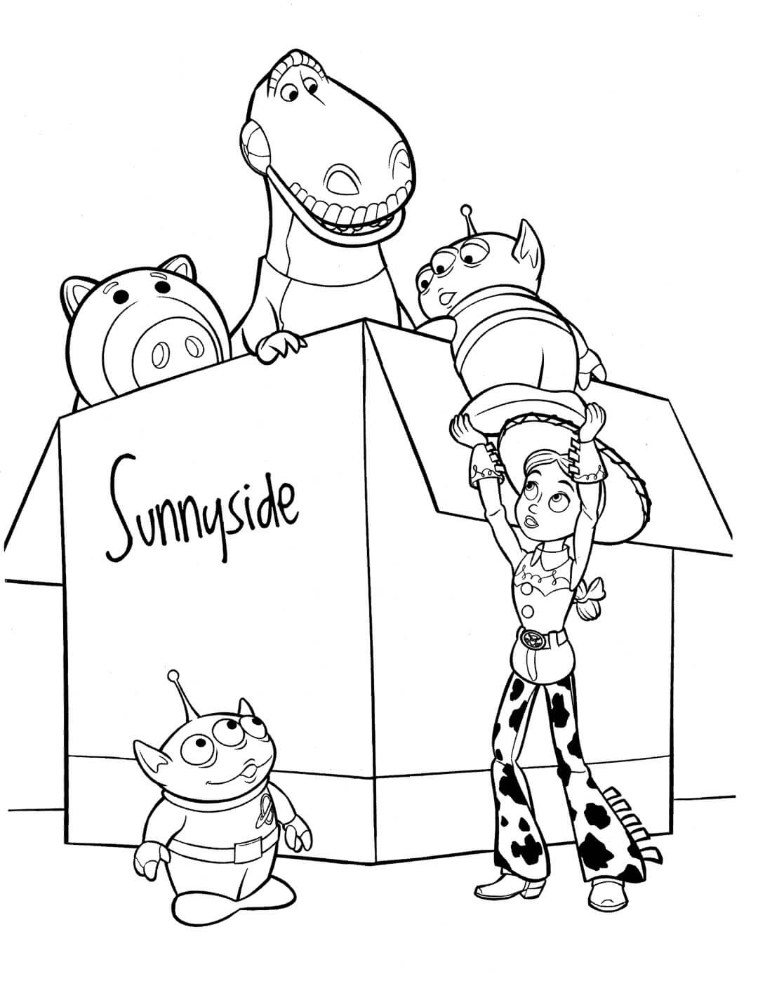 Toy Story Coloring Pages Printable Coloring Pages FREE