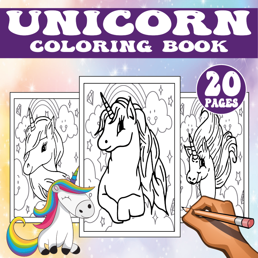 Unicorn Coloring Pages 20 Printable Unicorn Coloring Book Made By Teachers