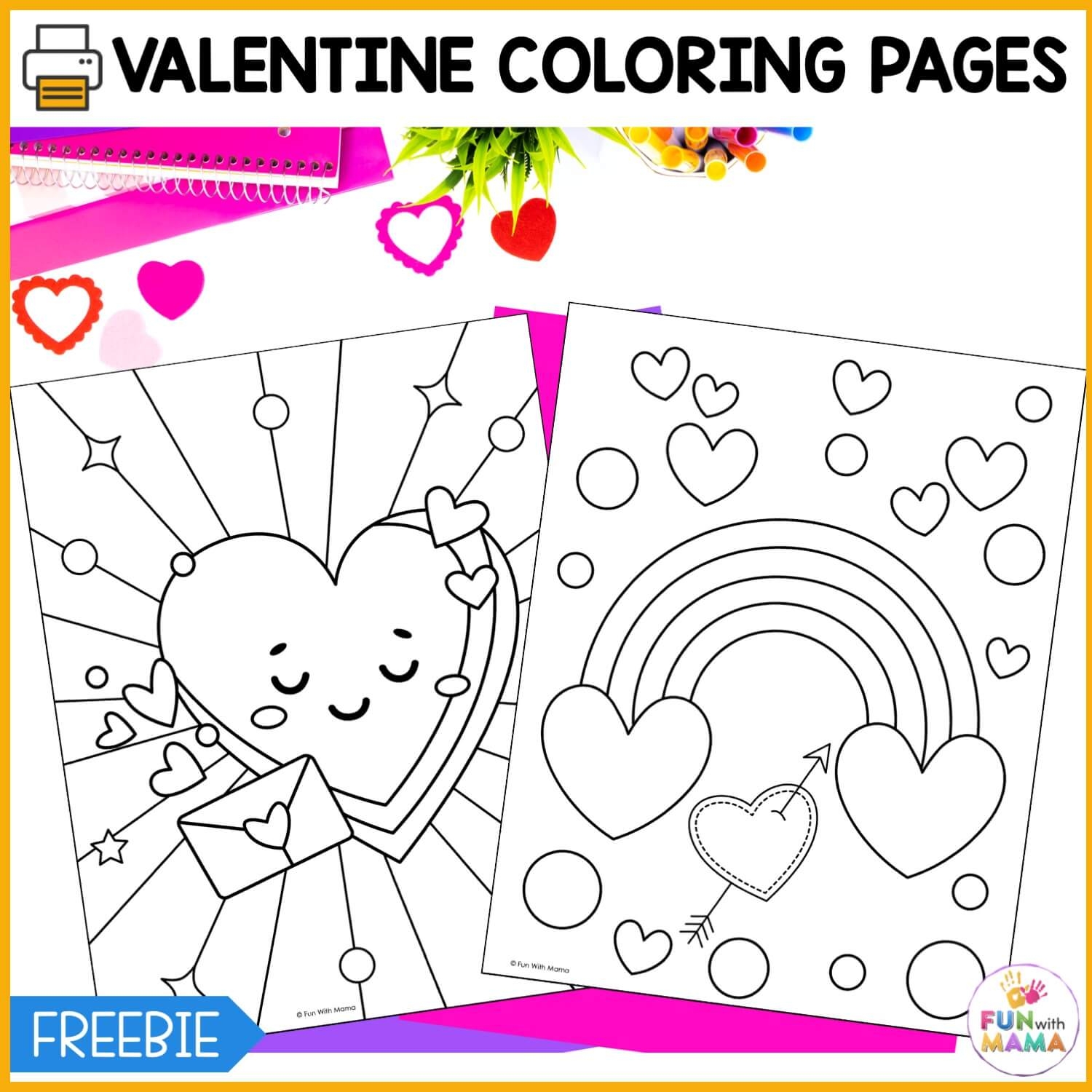 Valentines Day Coloring Pages Free