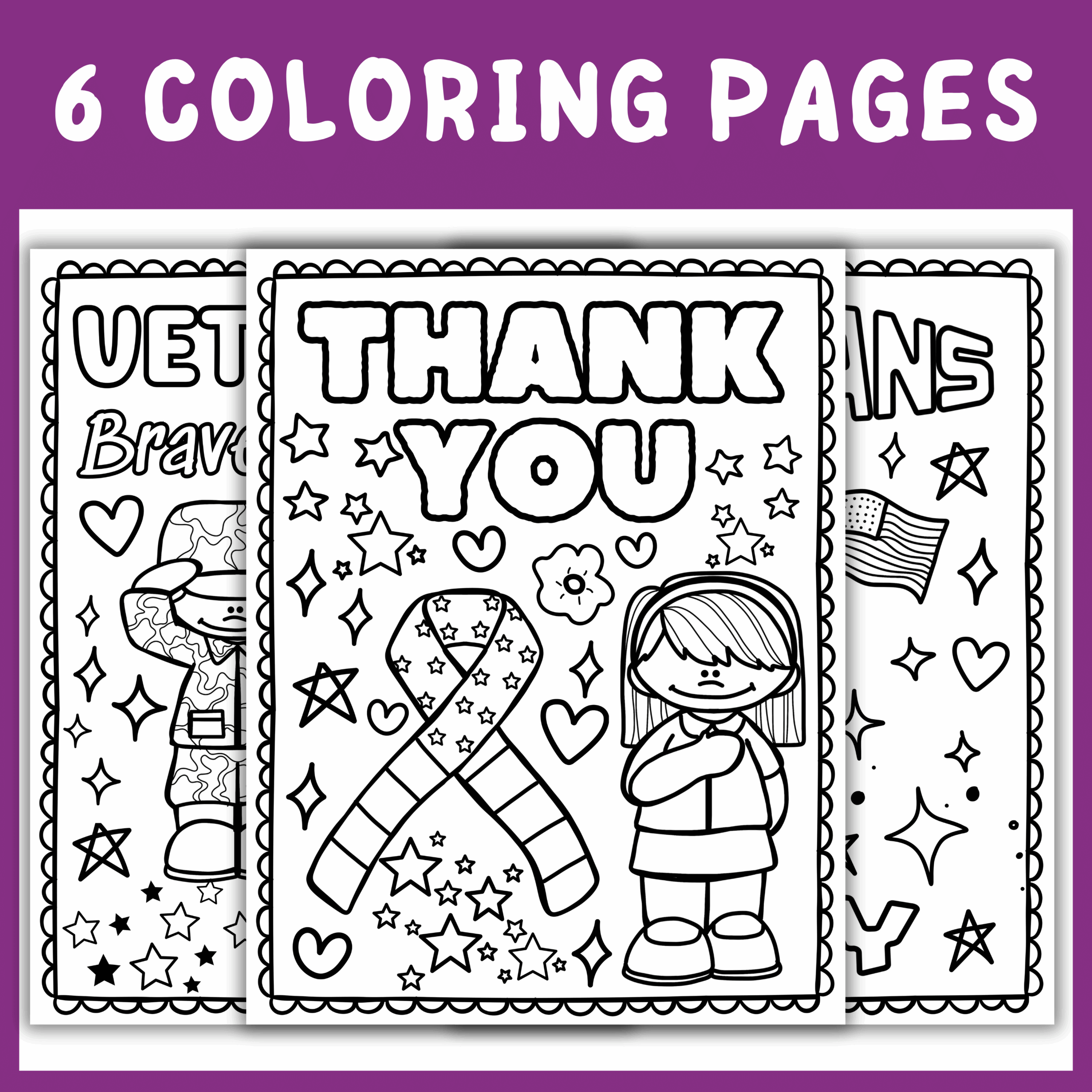 Free Printable Veterans Day Coloring Pages