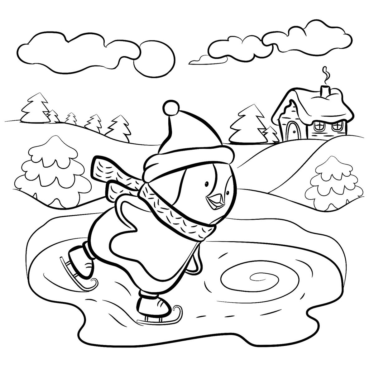 Winter Coloring U0026 Puzzle Pages Free Printable Winter Themed Activity Pages For Kids Printables 30Seconds Mom