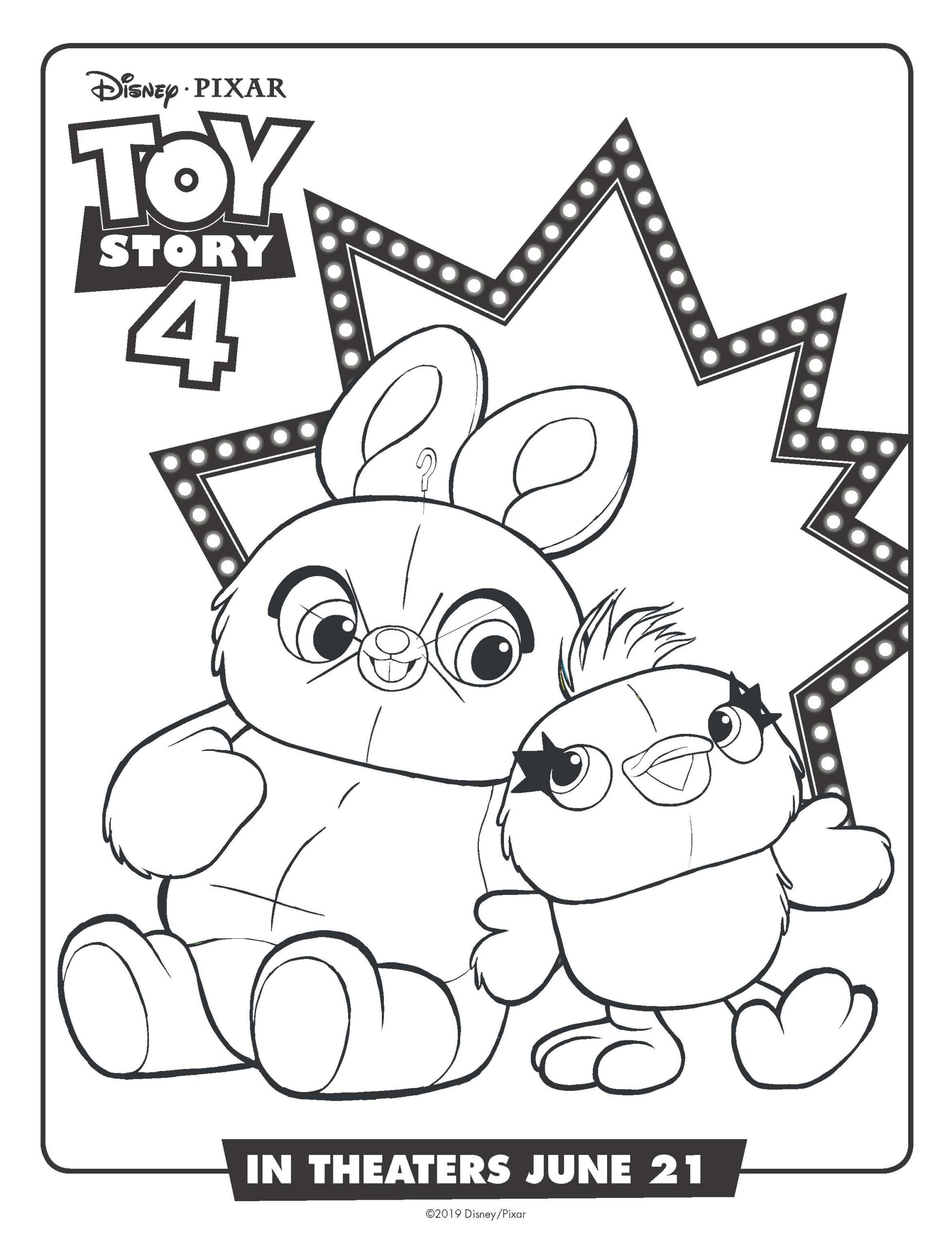 Free Coloring Pages For Toy Story