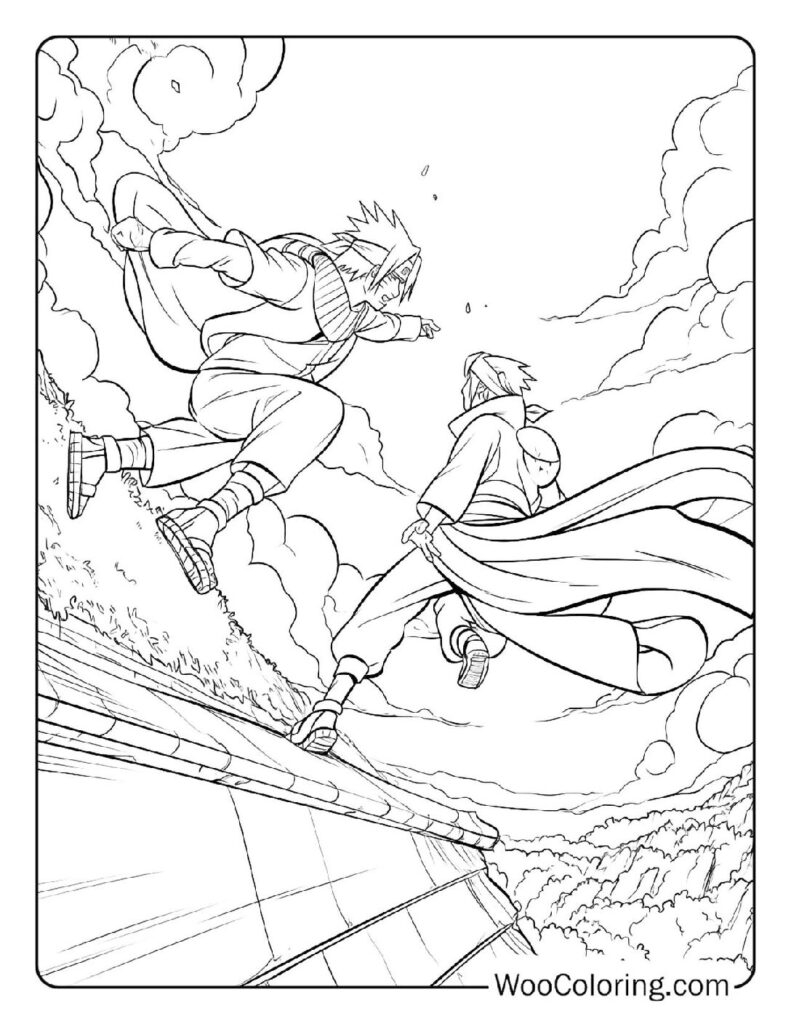 Naruto Coloring Pages Free