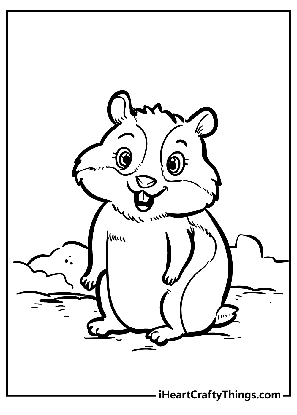15 Hamster Coloring Pages 100 Free Printables 