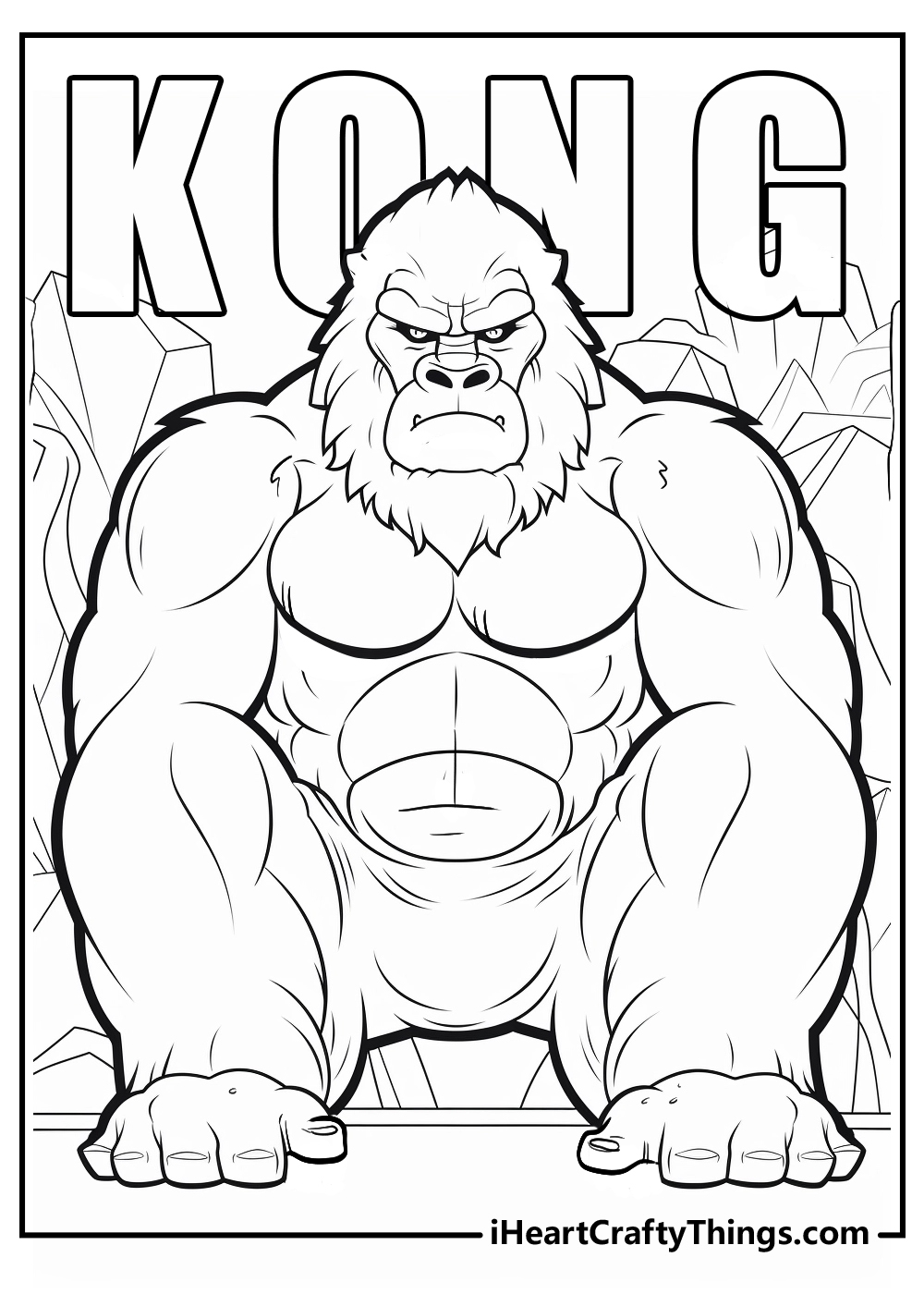 15 King Kong Coloring Pages 100 Free PDF Printable 