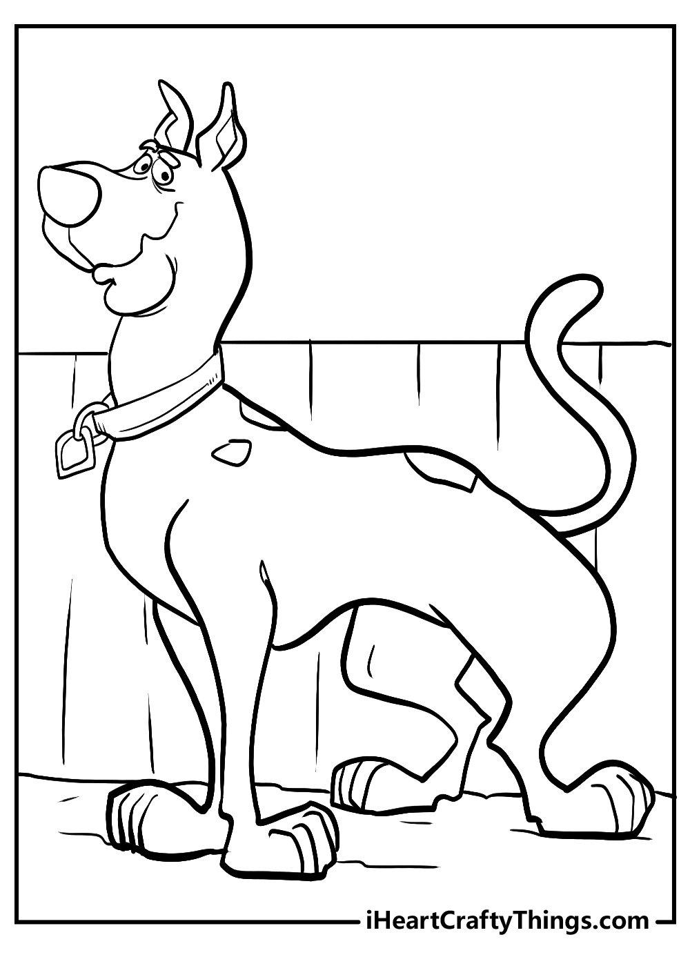 Printable Scooby Doo Coloring Pages