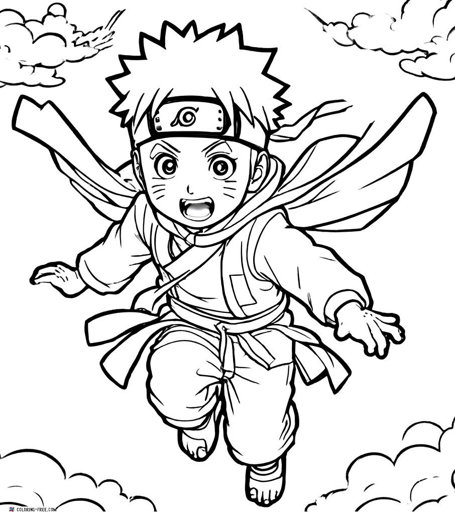 27 Naruto Coloring Pages Free Unique Printables 