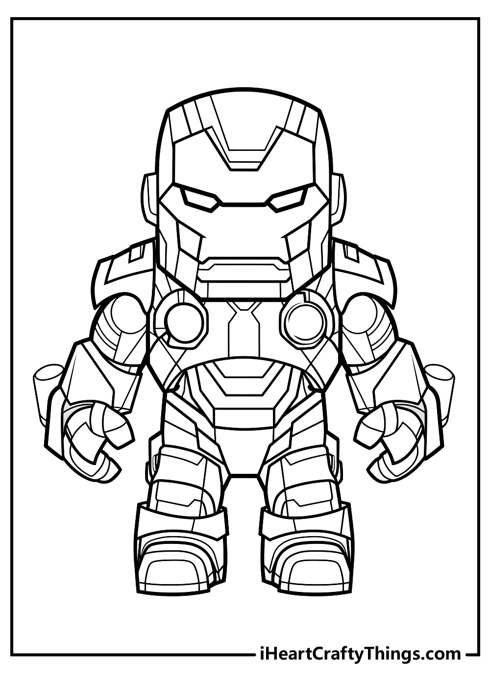 30 Iron Man Coloring Pages Printable Free And Easy PDFs 