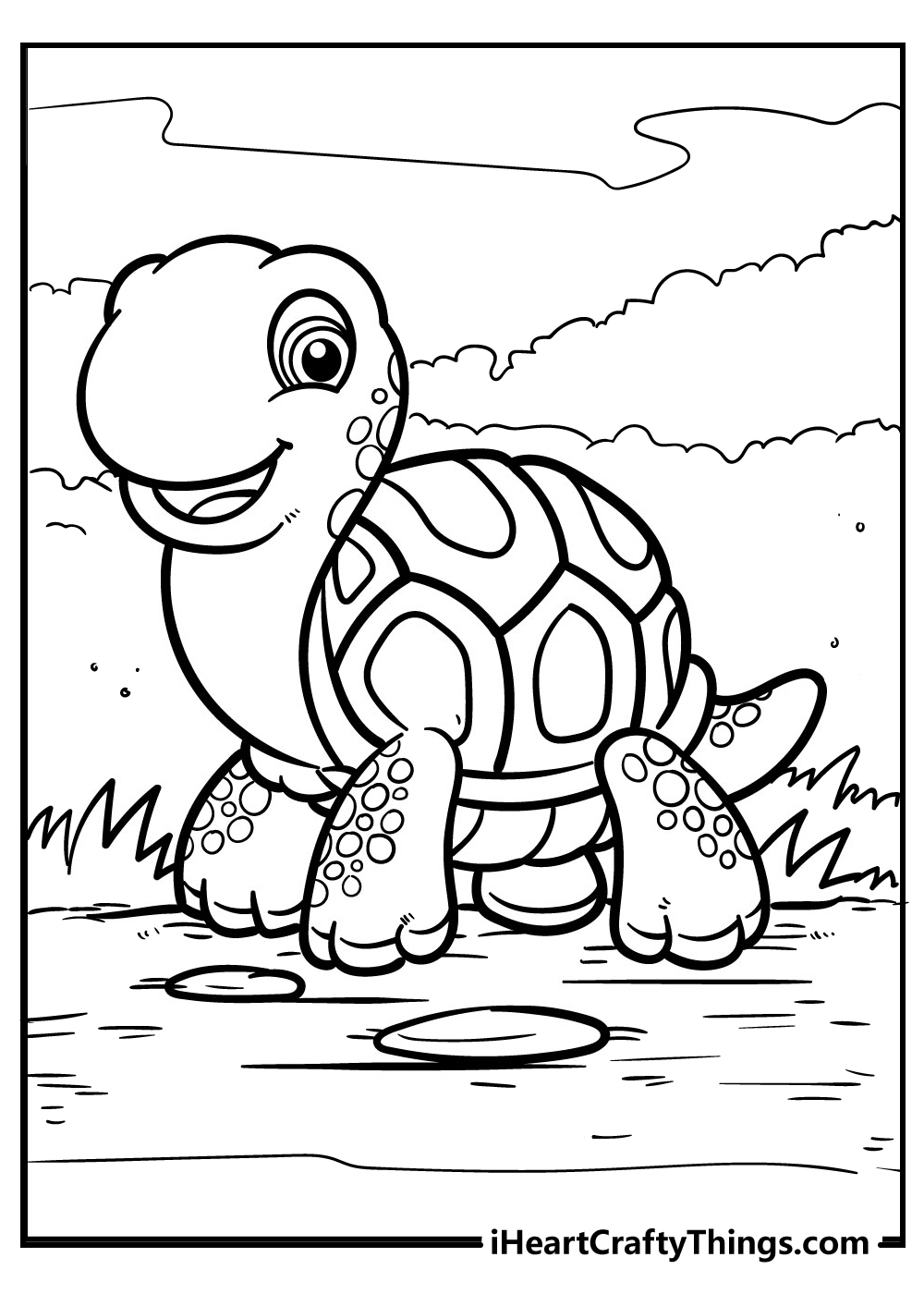 Free Printable Coloring Pages Of Turtles