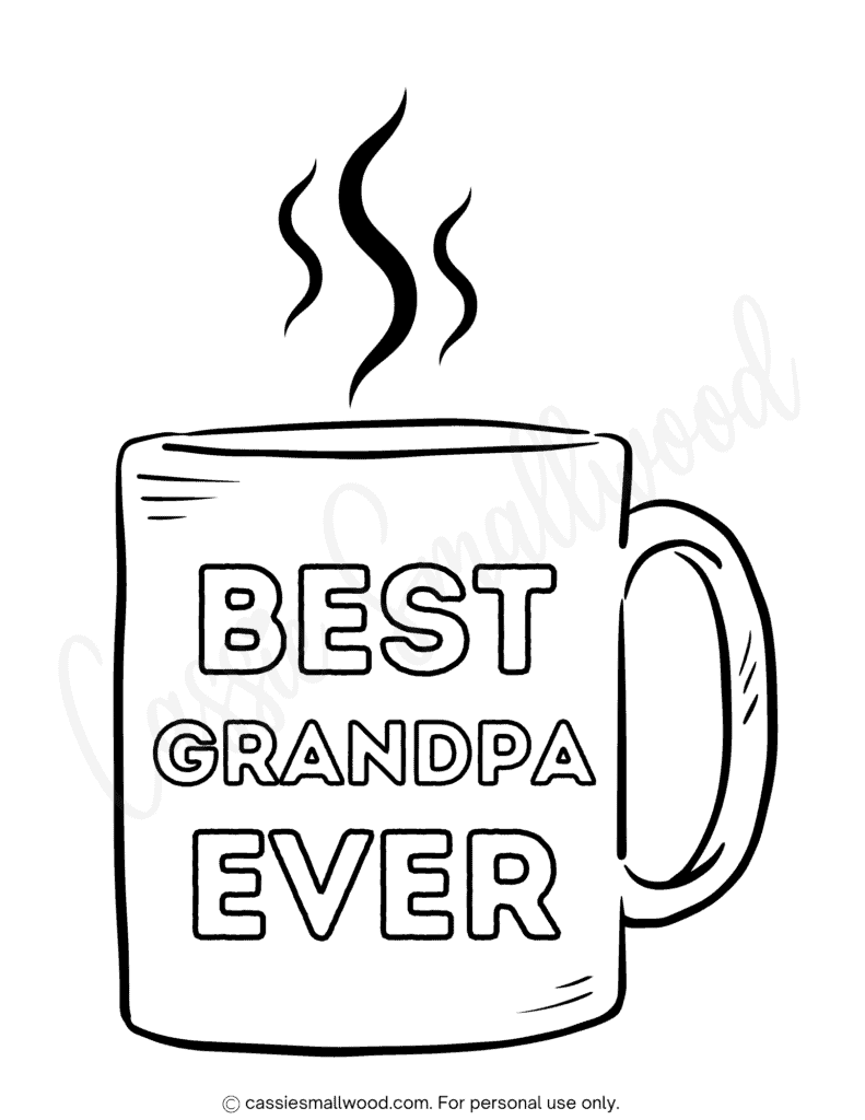 36 Cute Father s Day Coloring Pages Free Printable Cassie Smallwood