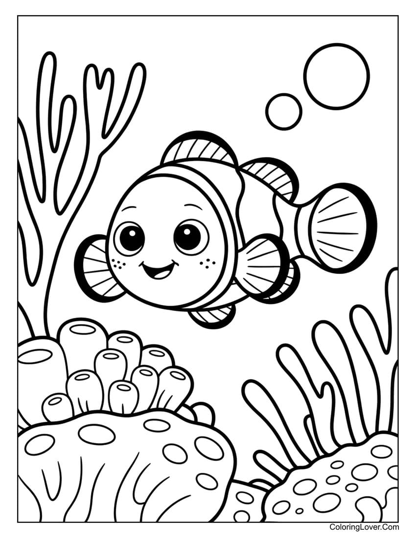 42 Fish Coloring Pages Free Printables For All Ages 