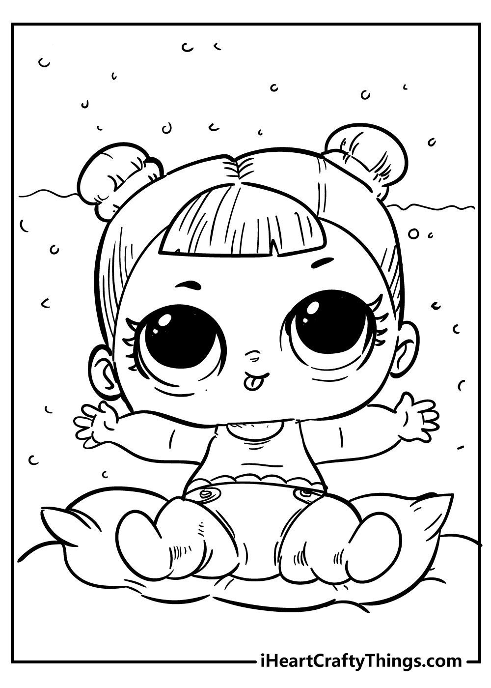 50 L O L Surprise Doll Coloring Pages Free Printables 