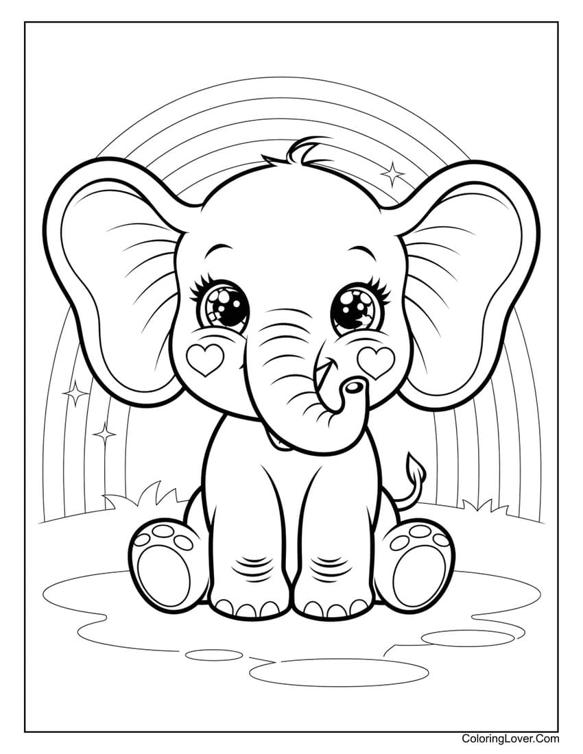 Cute Printable Coloring Pages Free