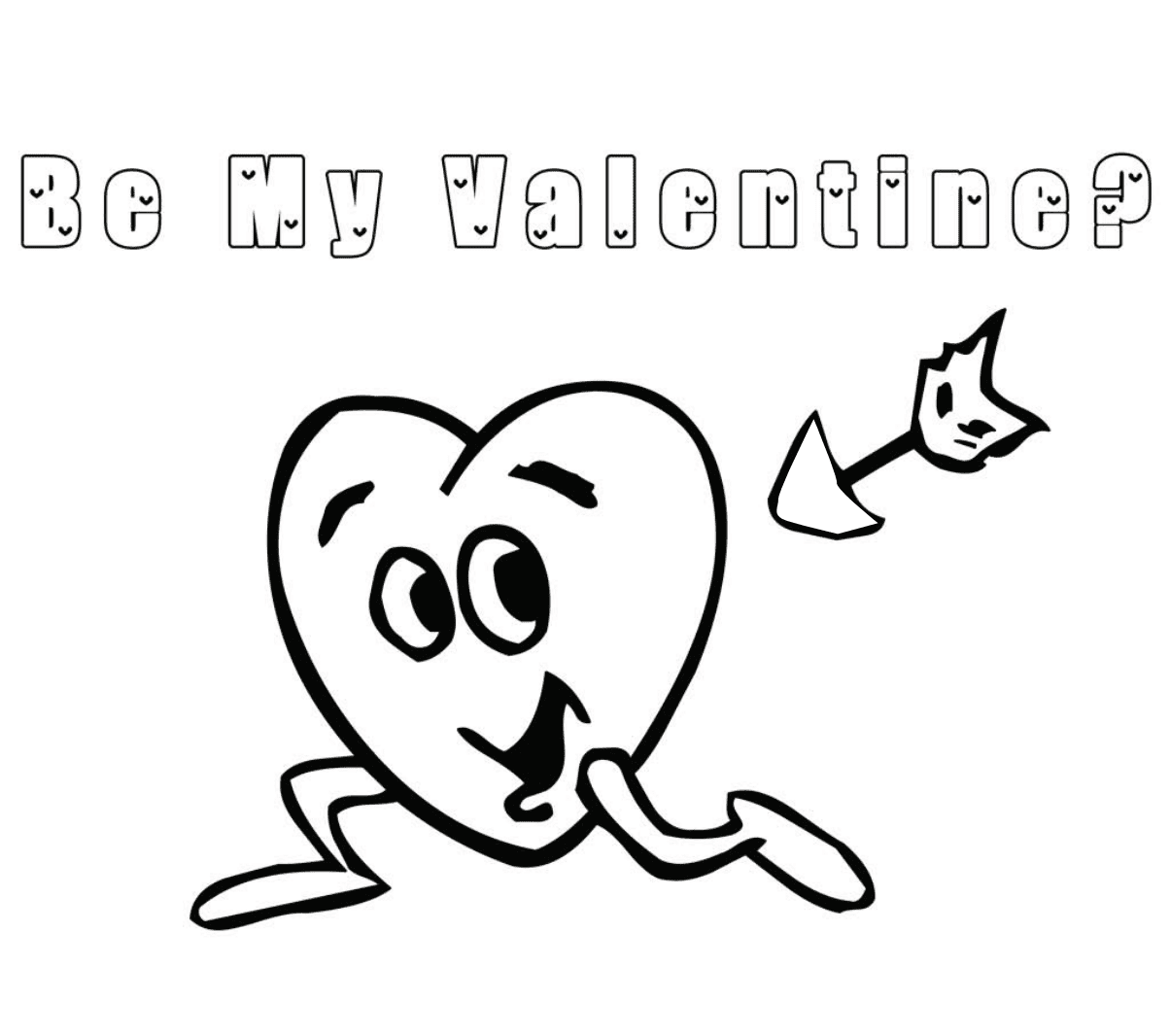 7 Free Printable Valentine s Day Coloring Pages For Kids