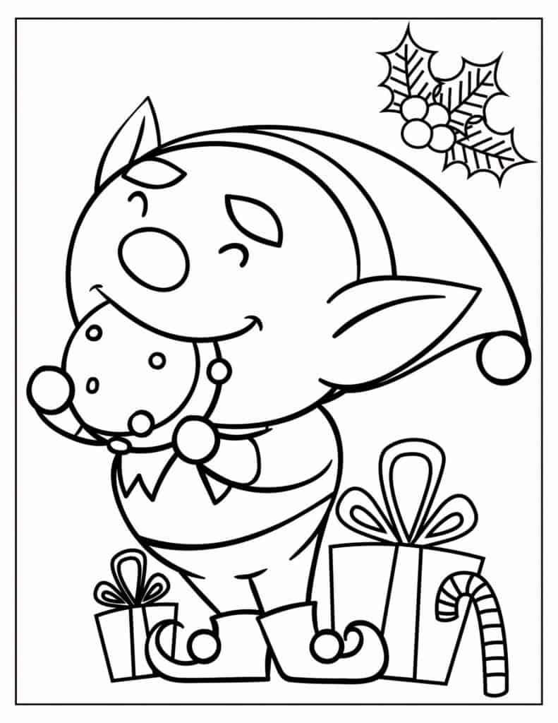 Free Christmas Coloring Pages For Children