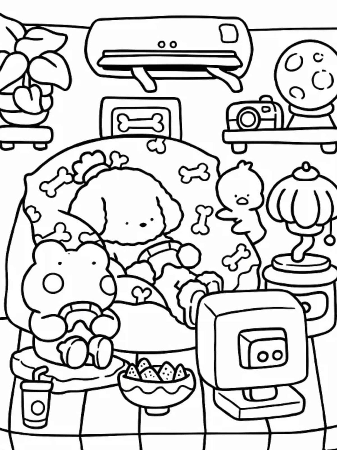 Cozy Coloring Pages