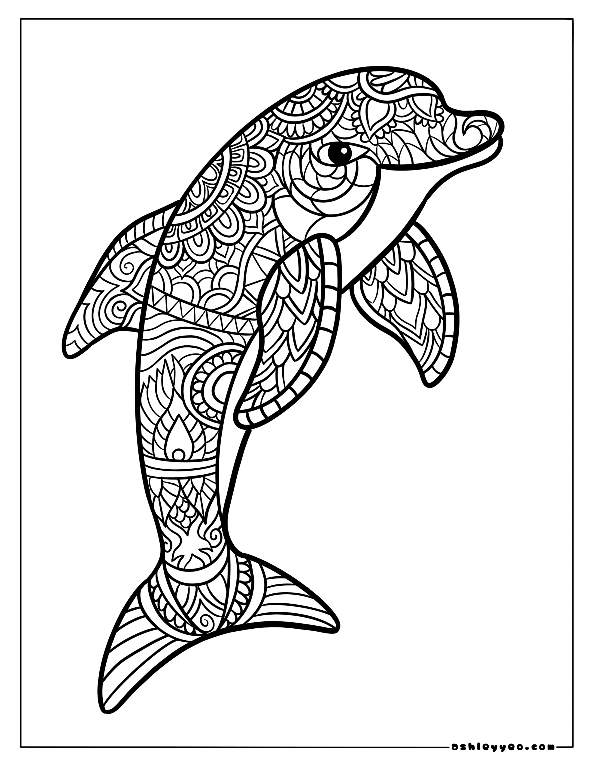 Free Adult Coloring Pages Of Animals Ashley Yeo