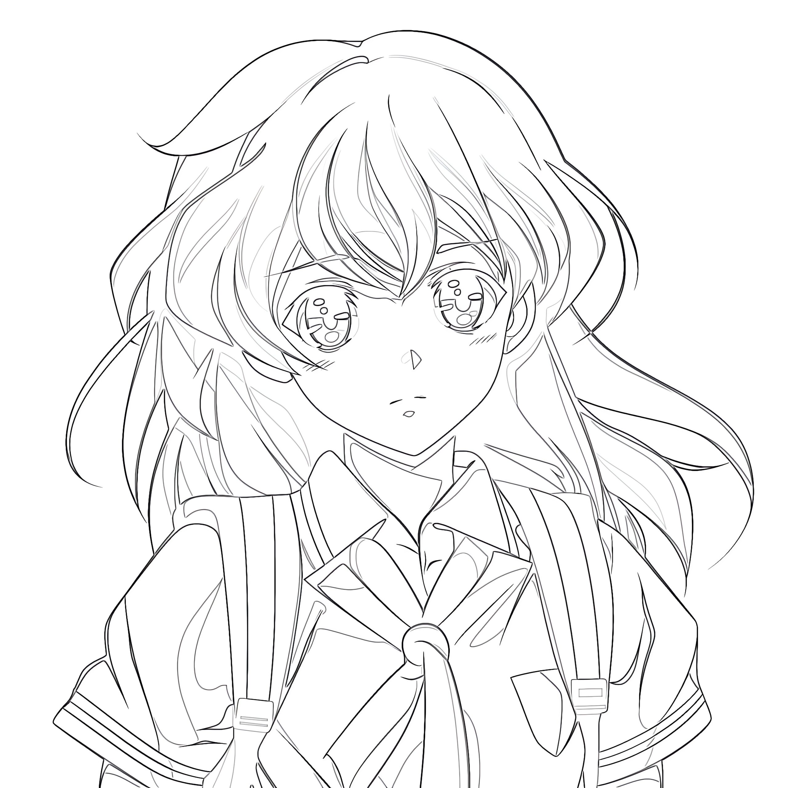 Free Printable Anime Coloring Pages