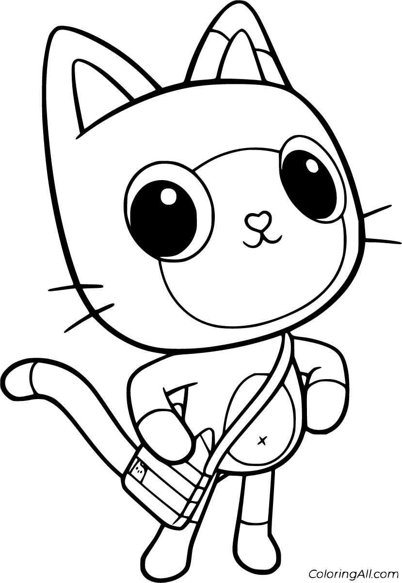Gabby s Dollhouse Coloring Pages 20 Free Printables ColoringAll