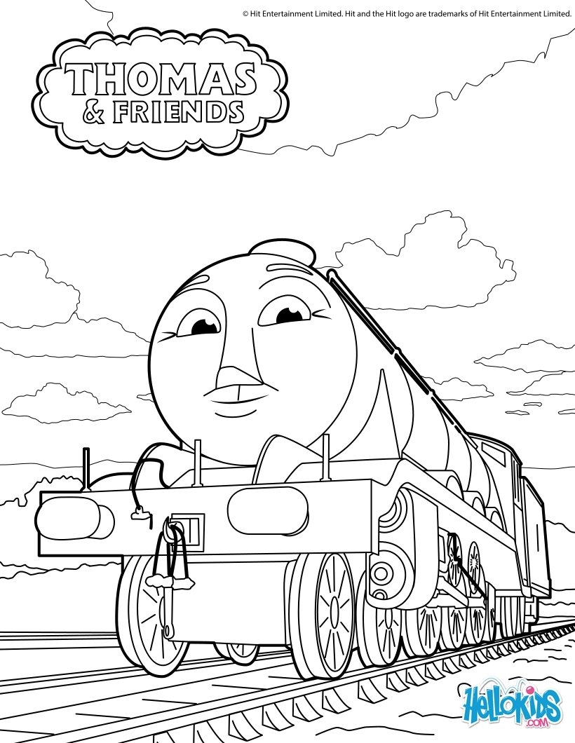 Free Coloring Pages Thomas The Train