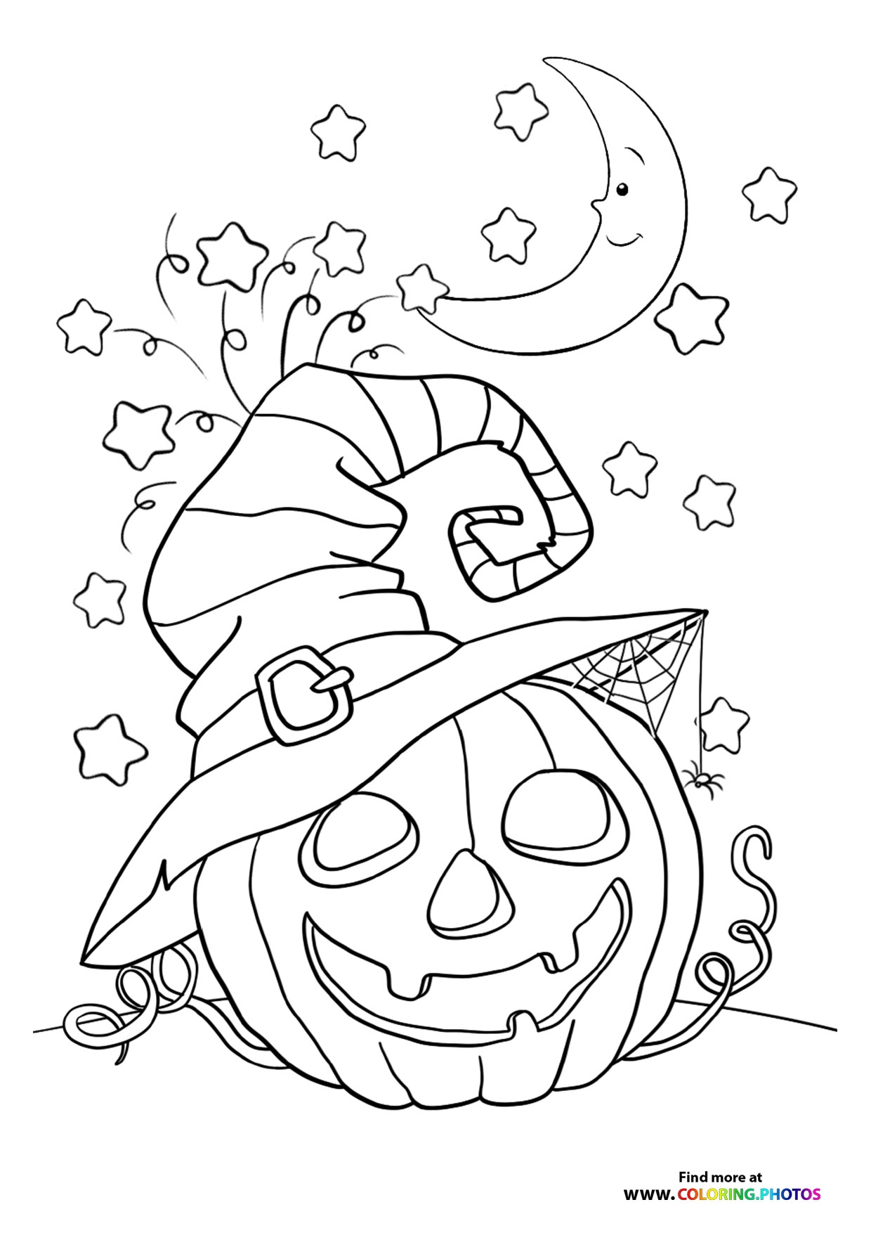 Halloween Coloring Pages Free And Easy Print Or Download Printables