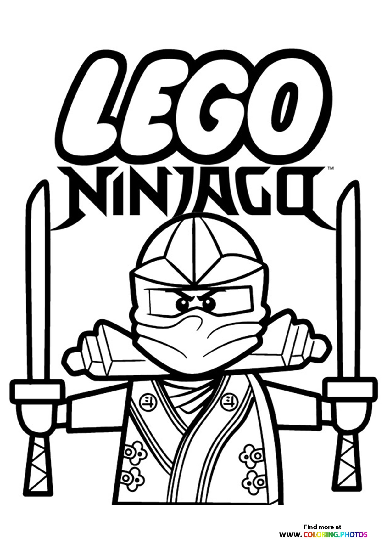 Free Ninjago Coloring Pages