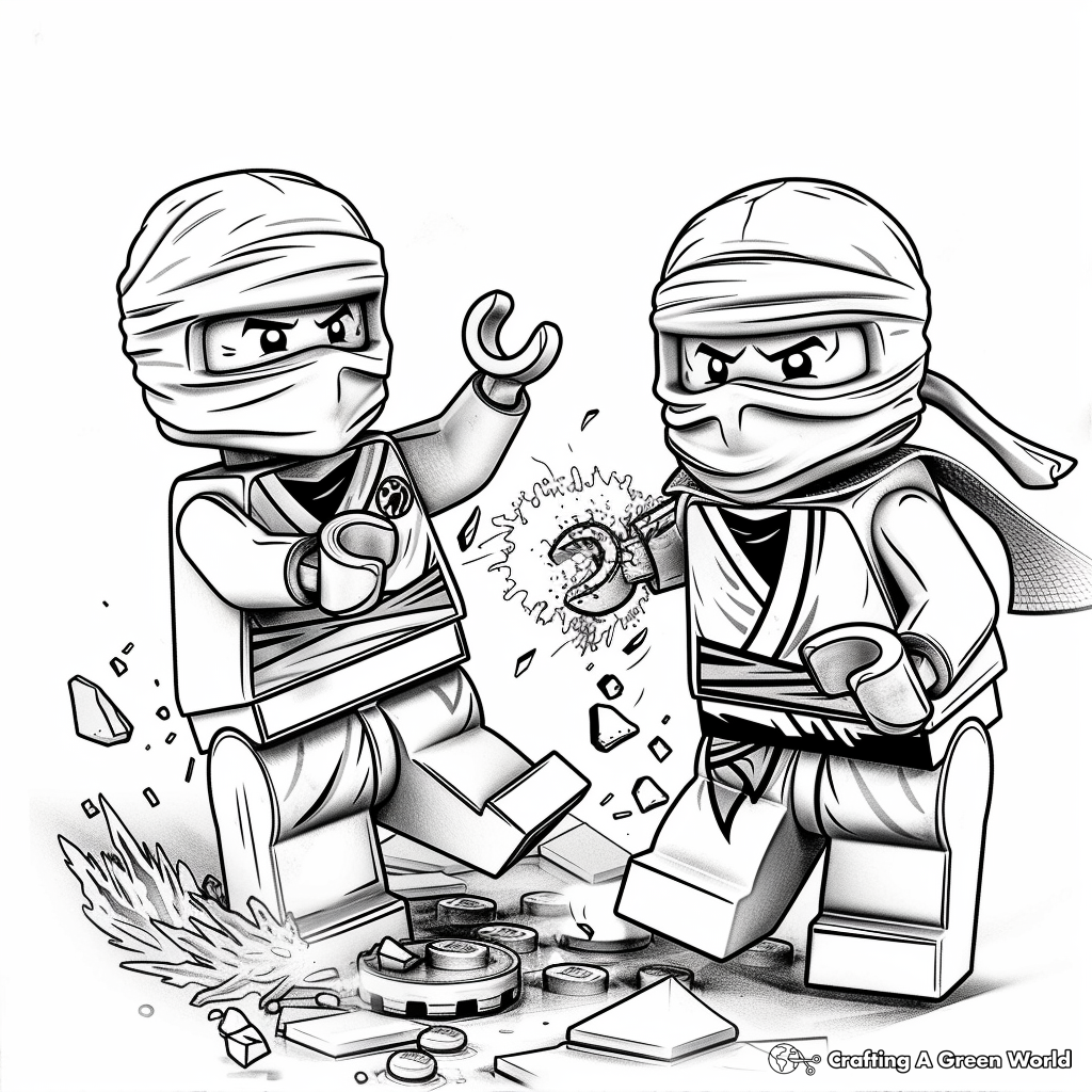 Ninjago Coloring Pages Printable