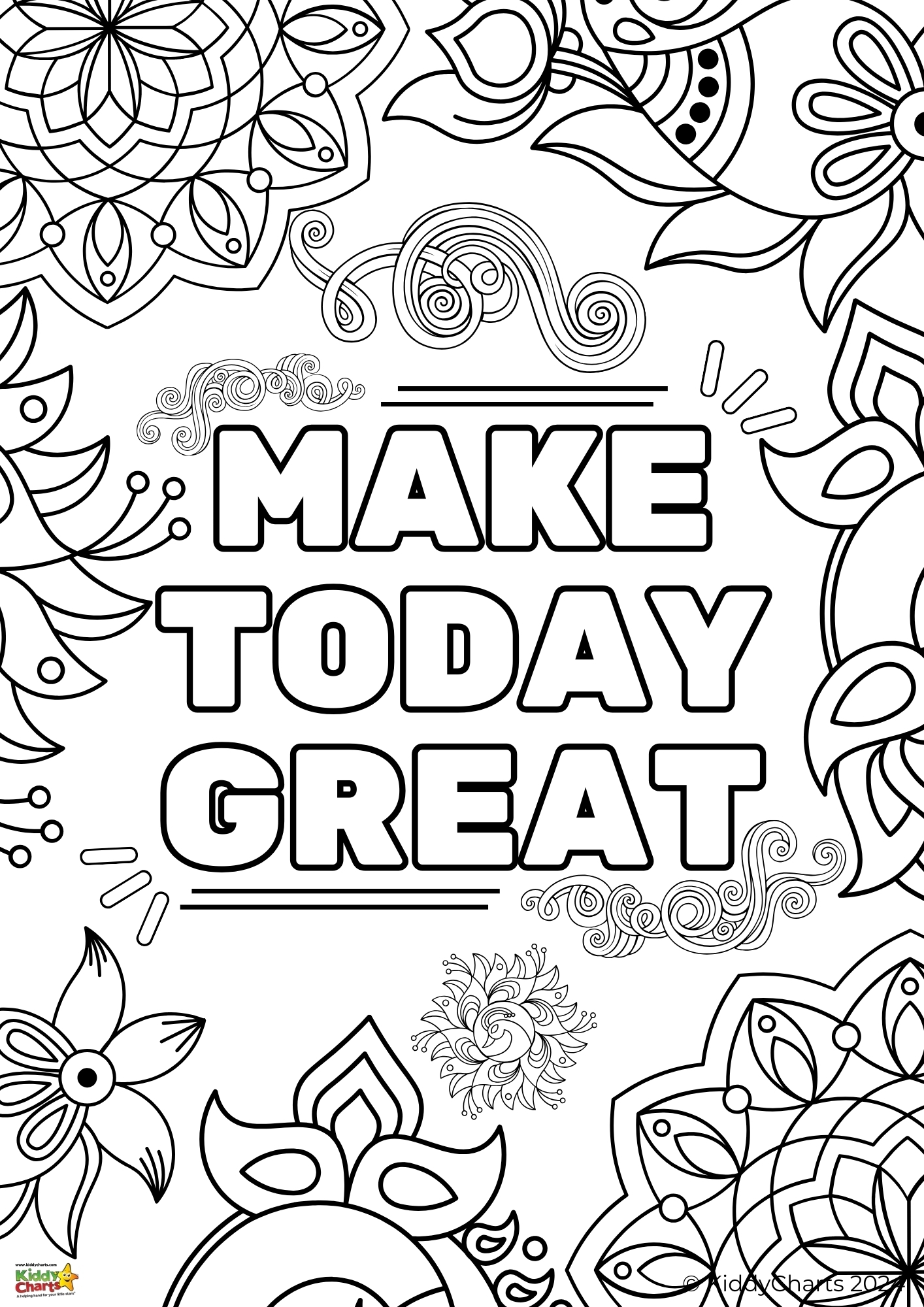 Printable Motivational Coloring Pages