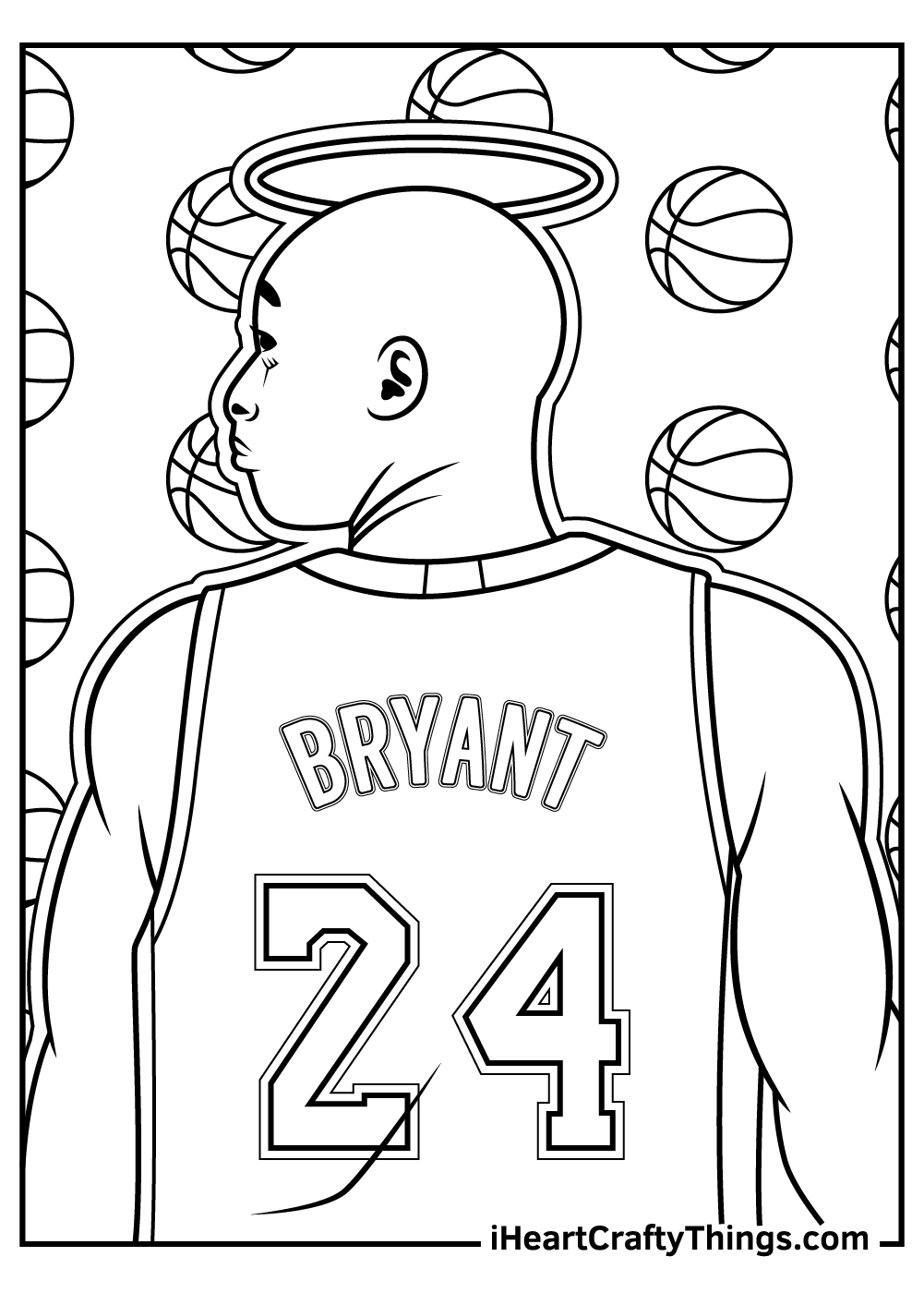 Free Basketball Coloring Pages
