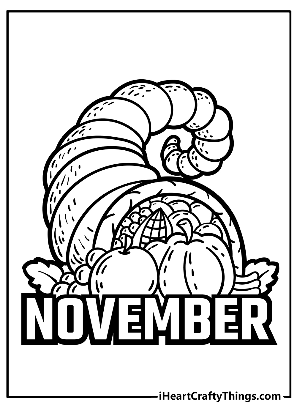 November Coloring Pages 100 Free Printables 