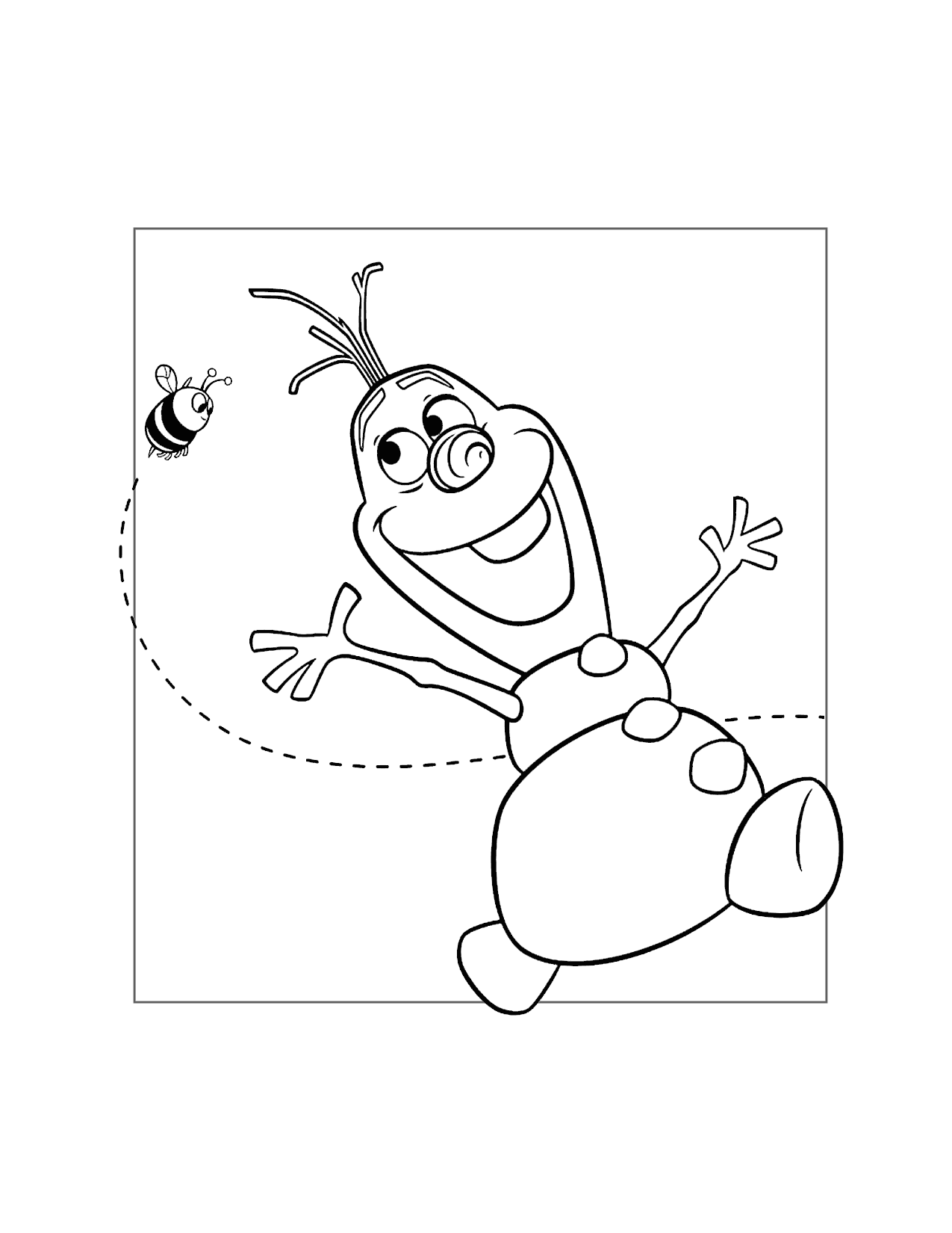 Olaf Coloring Pages Printable Coloring Pages FREE