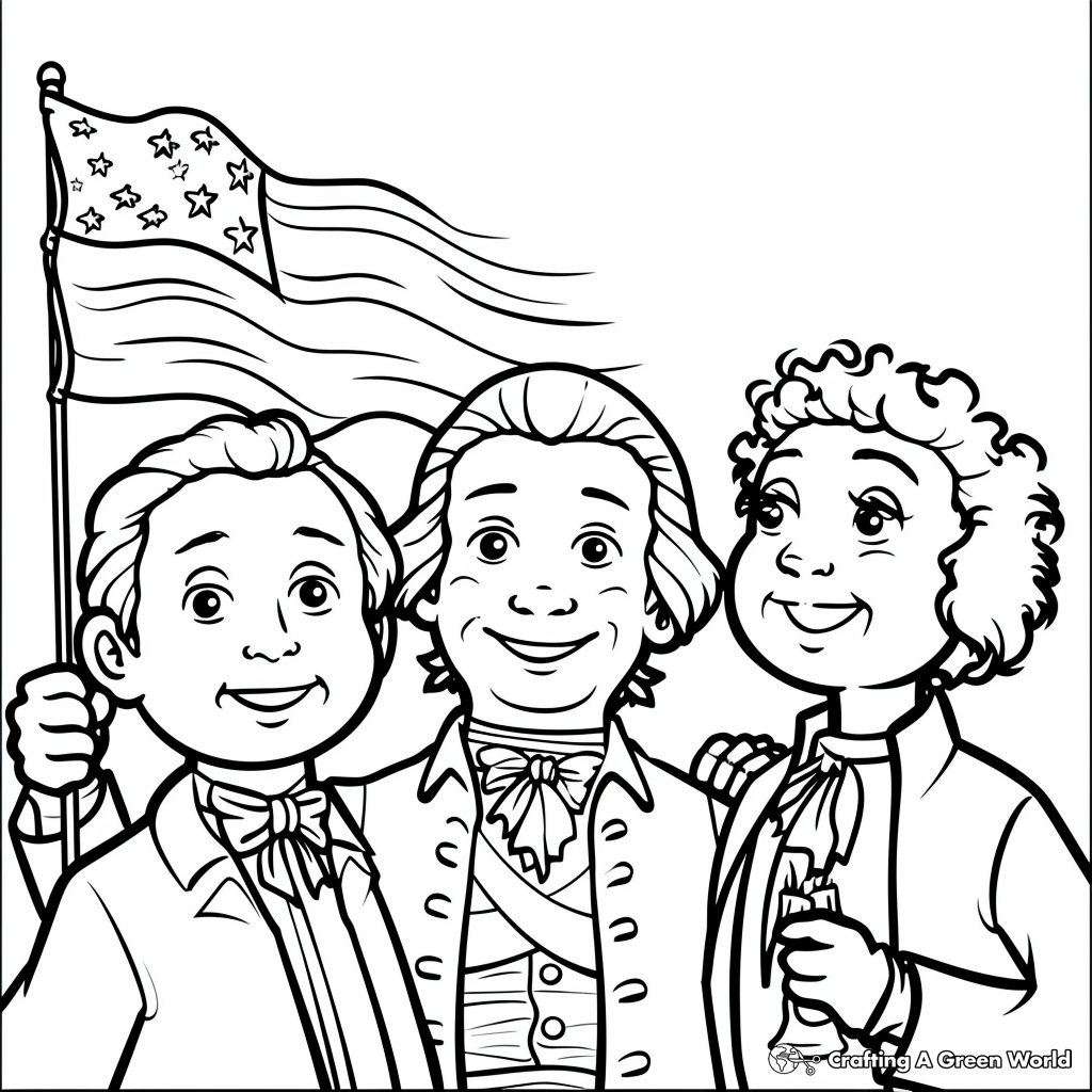 Free Printable Presidents Day Coloring Pages