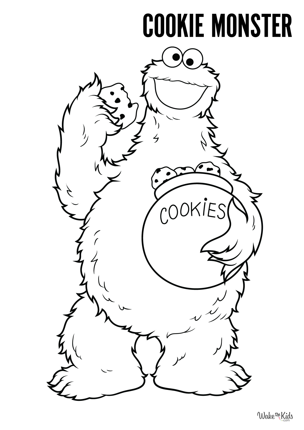 Coloring Pages Sesame Street Printable
