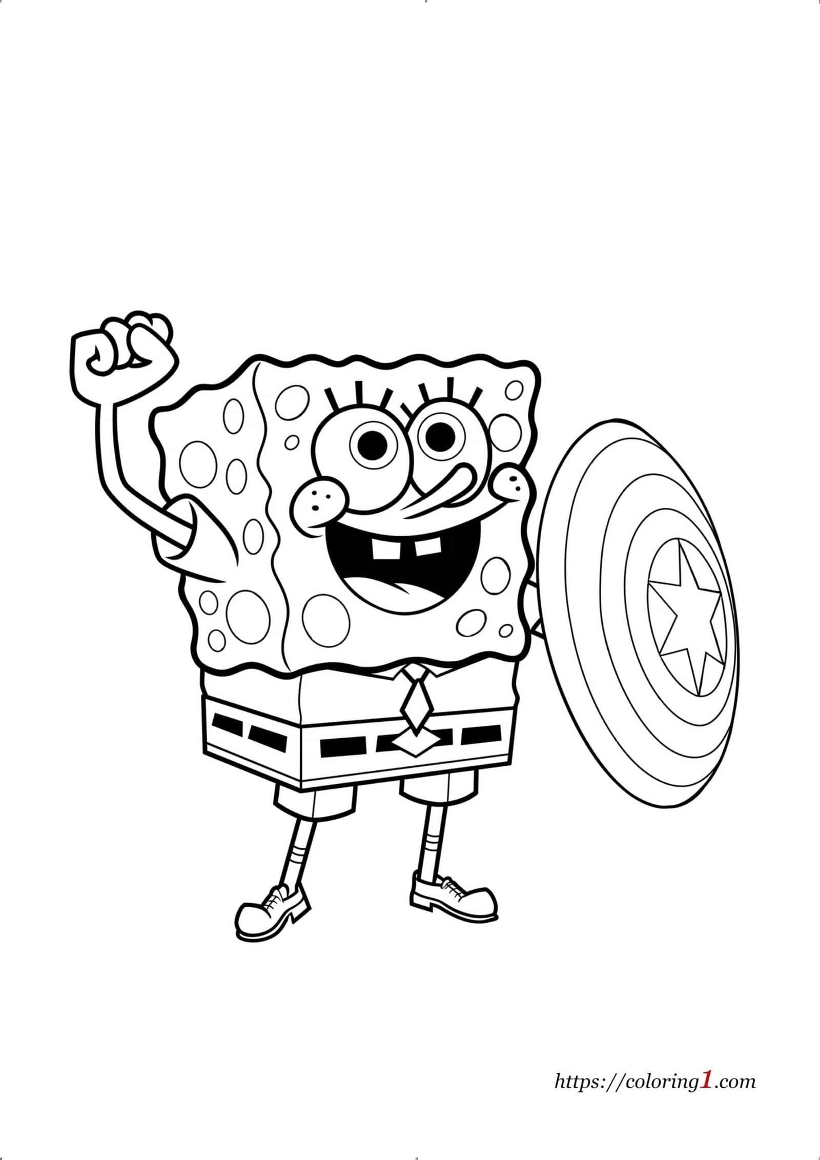 Spongebob Squarepants Printable Coloring Pages