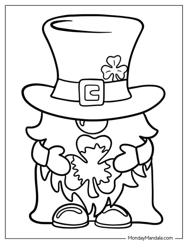 St Patrick s Day Coloring Pages Free PDF Printables 