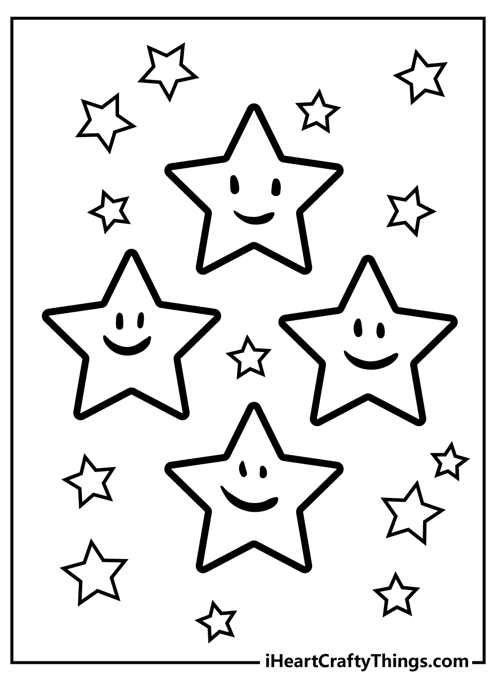 Star Coloring Pages 100 Free Printables 