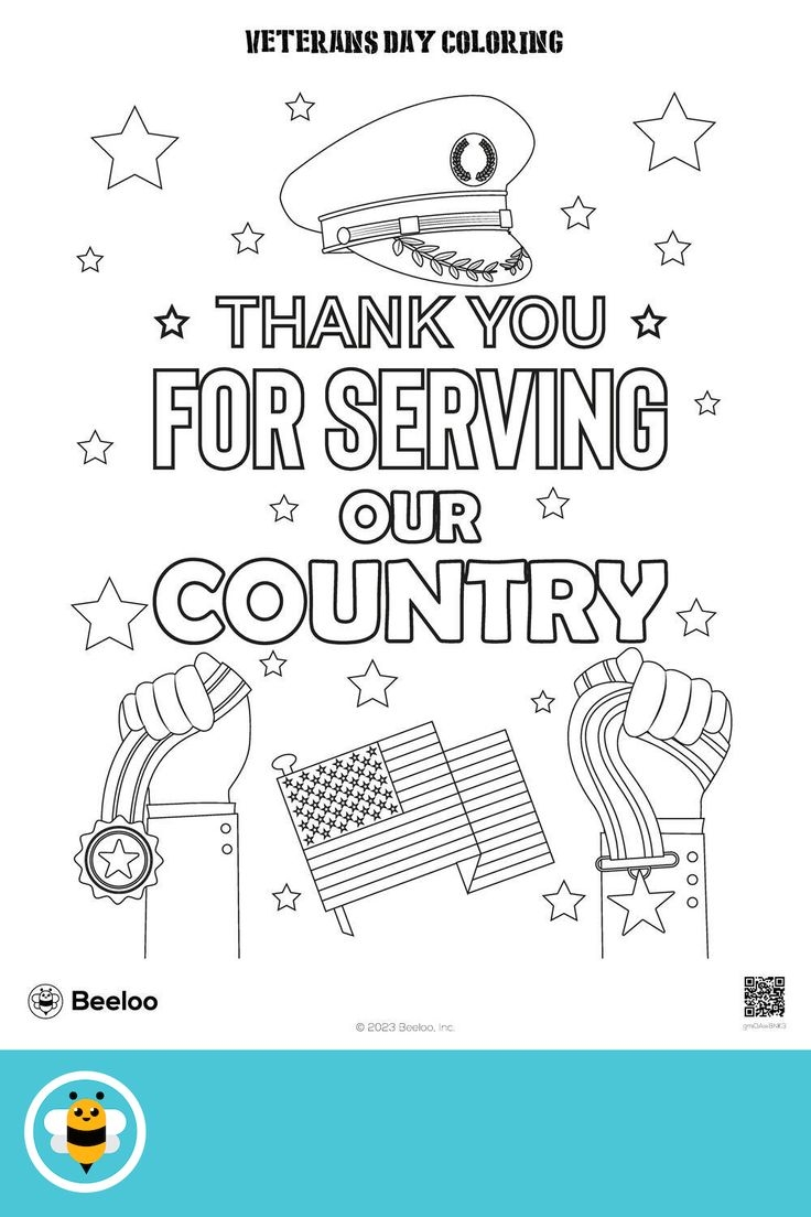 Free Printable Coloring Pages Veterans Day