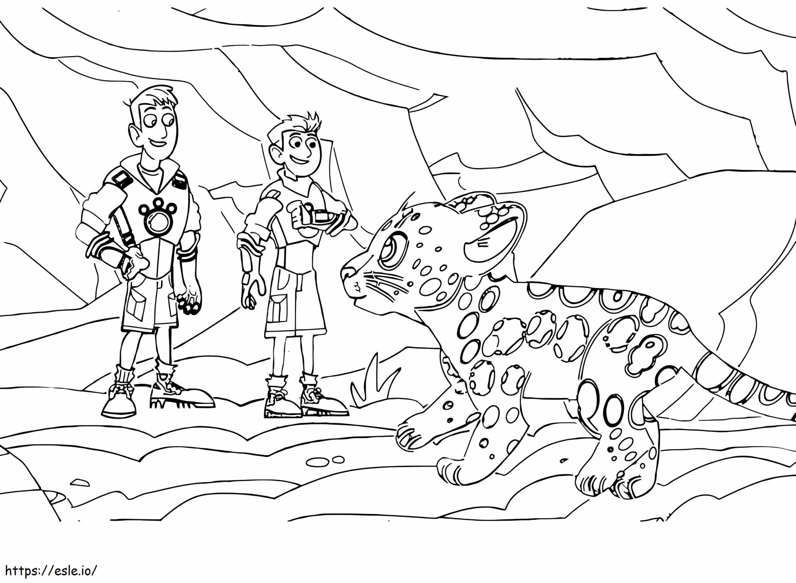 Wild Kratts Coloring Pages Printable