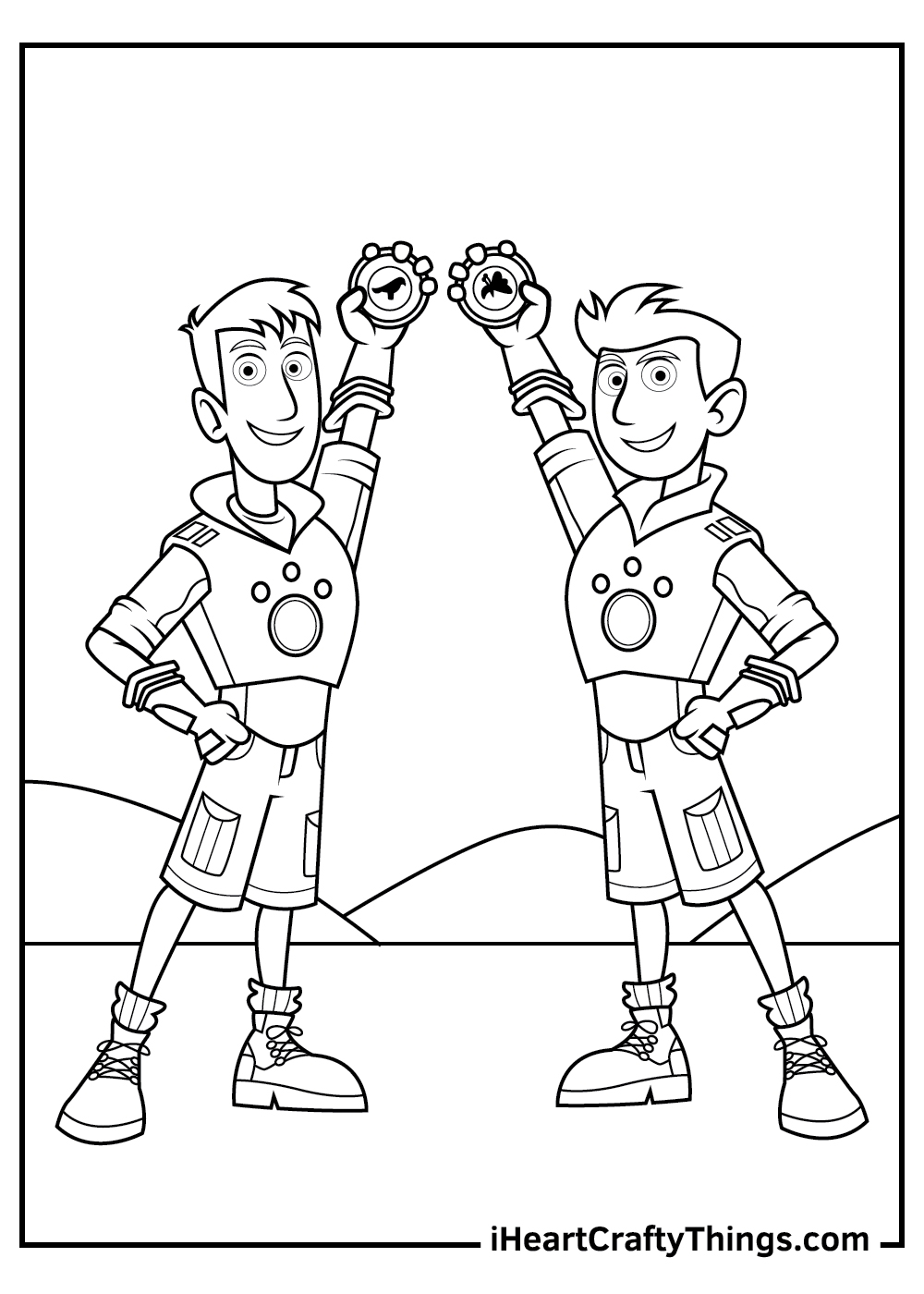 Wild Kratts Coloring Pages 100 Free Printables 