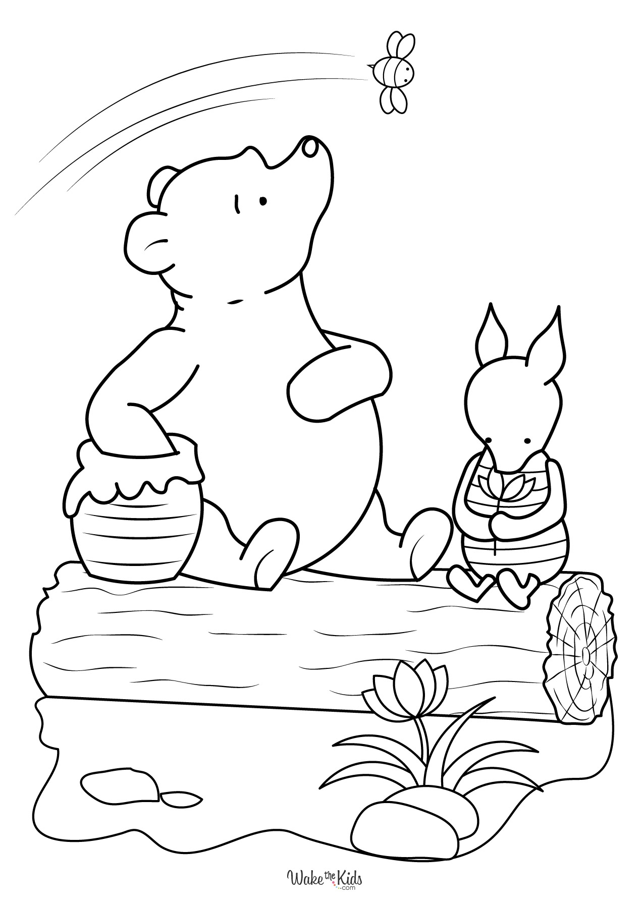 Free Coloring Pages Of Winnie The Pooh