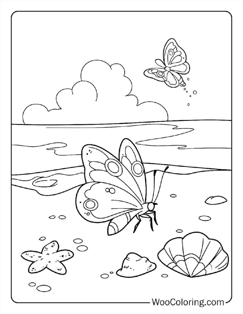 100 Butterfly Coloring Pages Free PDF To Print Woo Coloring