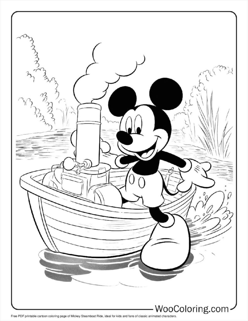 100 Cartoon Coloring Pages Free PDF To Print Woo Coloring