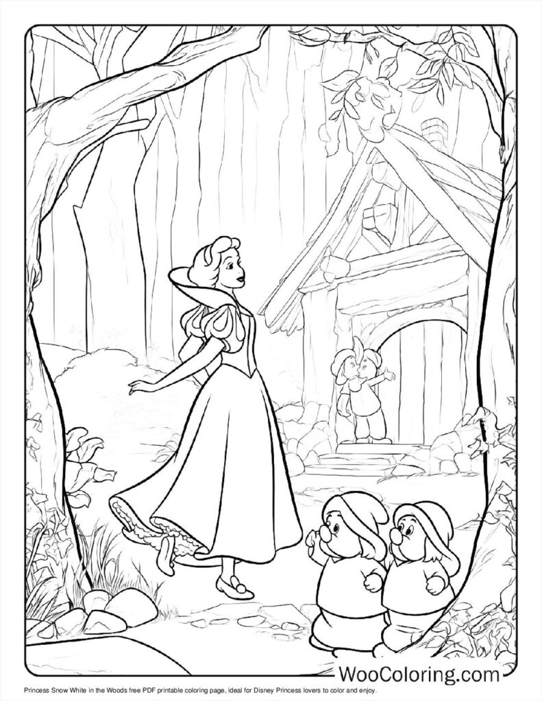 Free Coloring Pages Princesses