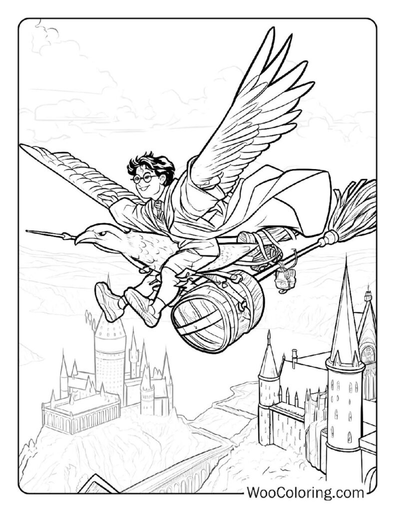 Harry Potter Printable Coloring Pages