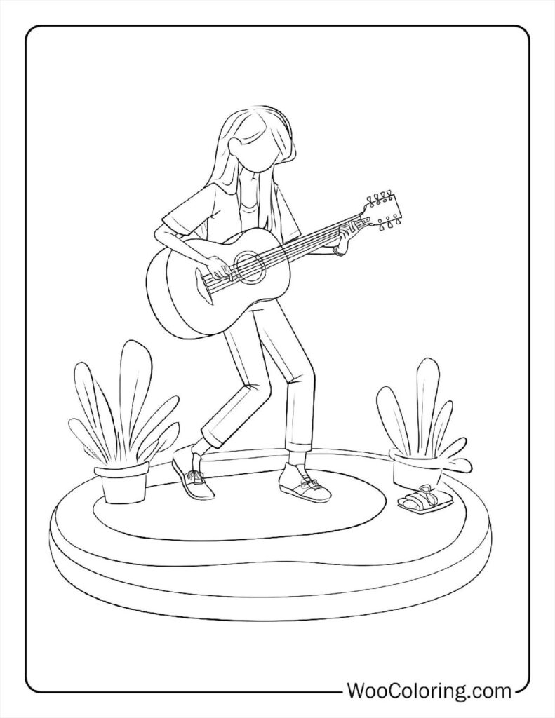 Free Music Coloring Pages