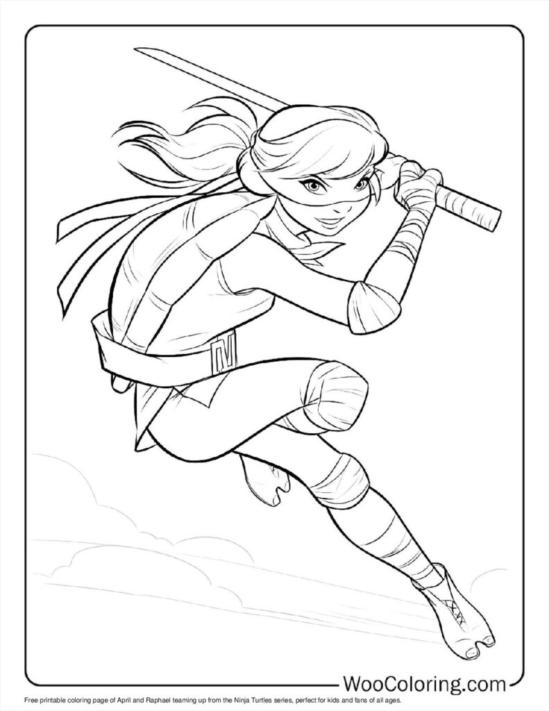 Free Ninja Turtle Coloring Pages