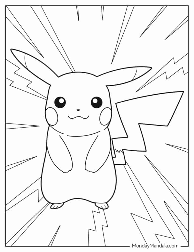 Pokemon Free Printables Coloring Pages